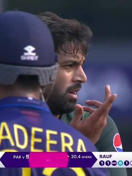Sadeera Samarawickrama - Six - Pakistan vs Sri Lanka