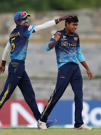 Wellalage shines again | SA v SL | ICC U19 Men’s CWC 2022