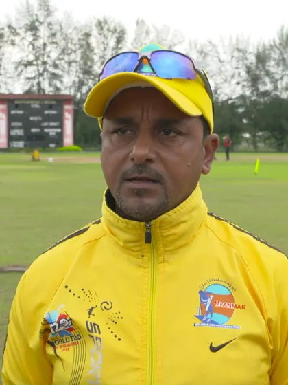 ICC World T20 Asia Region Qualifier B: Interview with Myanmar coach Ashfaqul Islam before game against Bhutan