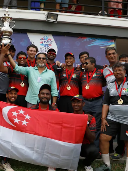 Singapore scale their Everest to secure spot at T20 World Cup Global Qualifier