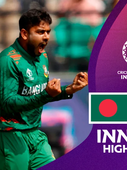 Bangladesh fight back after Afghanistan make strong start | Innings Highlights | CWC23