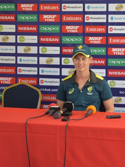 5 November - Guyana - Australia Captain Meg Lanning pre-tournament press conference