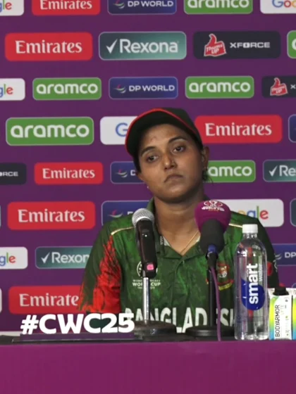 Nigar Sultana Joty | ICC WCW25 | Bangladesh post-match press conference | 20 October '25
