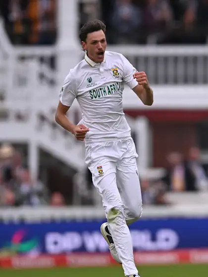 Logo of Marco Jansen gets the big wicket of Travis Head | WTC25 Final