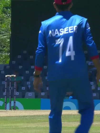 Arafat Minhas with a Six vs. Afghanistan