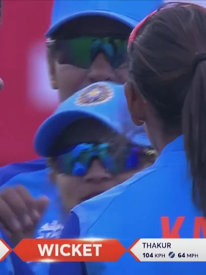 Logo of Orla Prendergast - Wicket - India vs Ireland