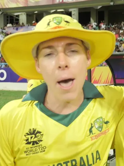 WI v AUS: 'Thanks for watching' – Elyse Villani to Australia fans