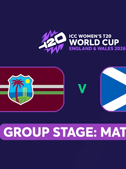WT20: West Indies v Scotland