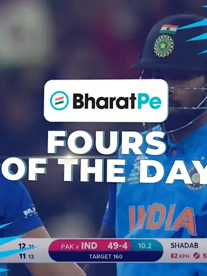 BharatPe Fours of the Day | Day 8 | ICC Men's T20WC 2022