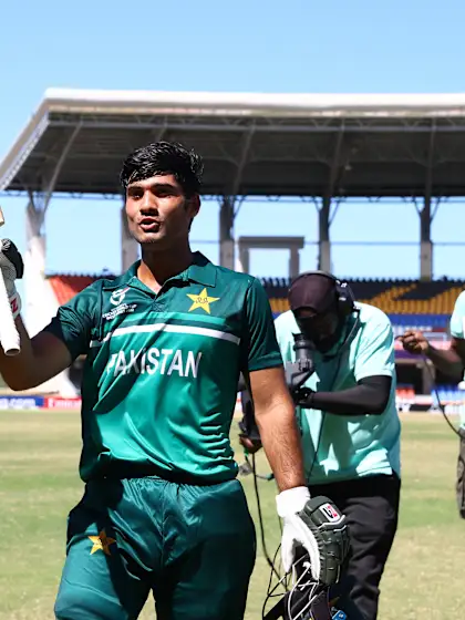 Captain fantastic Qasim Akram makes history for Pakistan with brilliant century and five-wicket haul