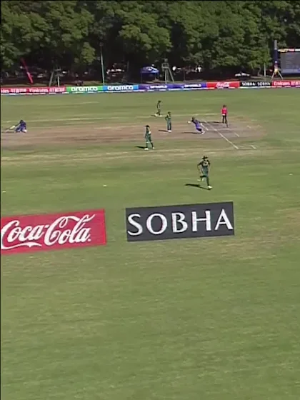 Vimath Dinsara with a Four vs. South Africa
