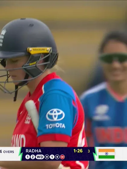 Alice Capsey - Wicket - India vs England