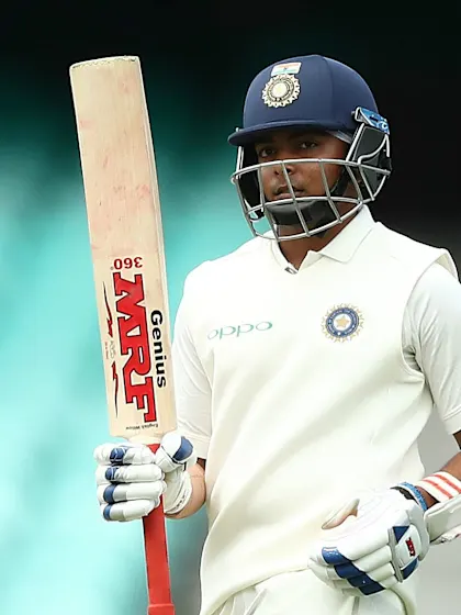 Prithvi Shaw recalled to India squad for New Zealand Tests