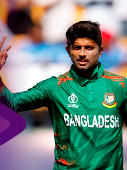 Mahedi Hasan leads Bangladesh bowling effort with four-for | CWC23