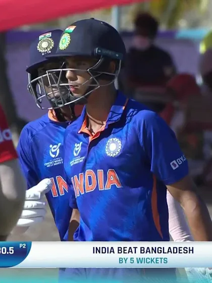 IND Innings Highlights | IND v BAN | ICC U19 Men’s CWC 2022