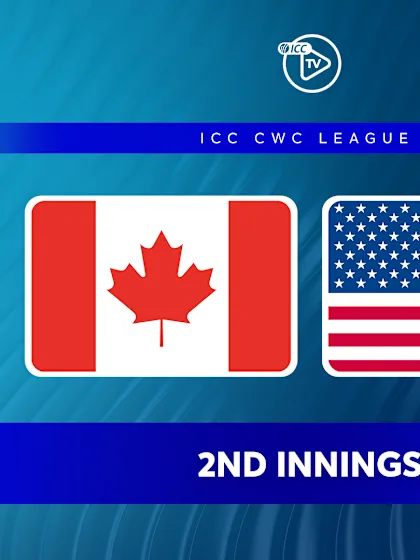 USA v Canada (2nd Innings)