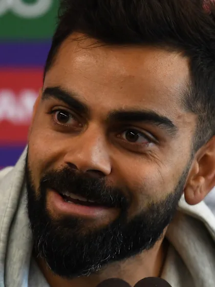 15 June - Manchester - India Captain Virat Kohli pre-match press conference