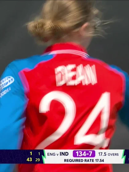 Kranti Gaud - Wicket - India vs England