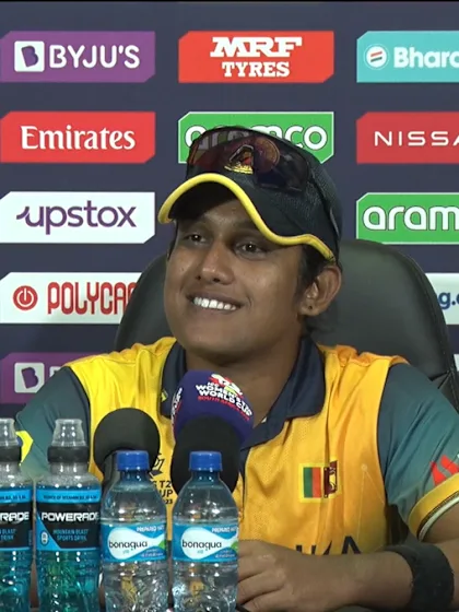 19 February - Paarl - Sri Lanka Captain Chamari Athapaththu post-match press conference