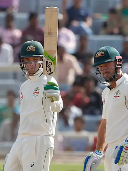 Handscomb, Marsh to the fore as Australia earns draw