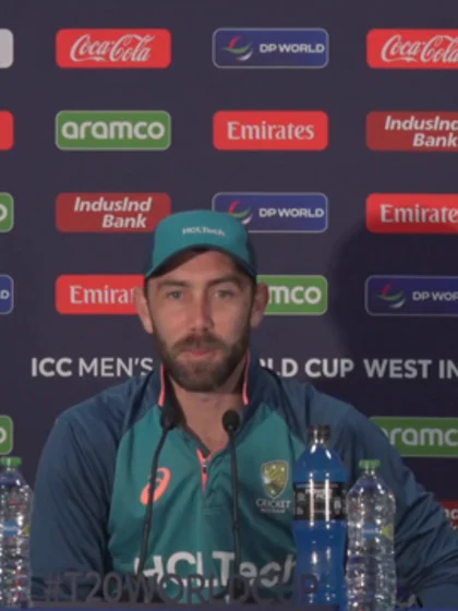 Glenn Maxwell (Australia player) pre-match Press Conference - 21st June 2024