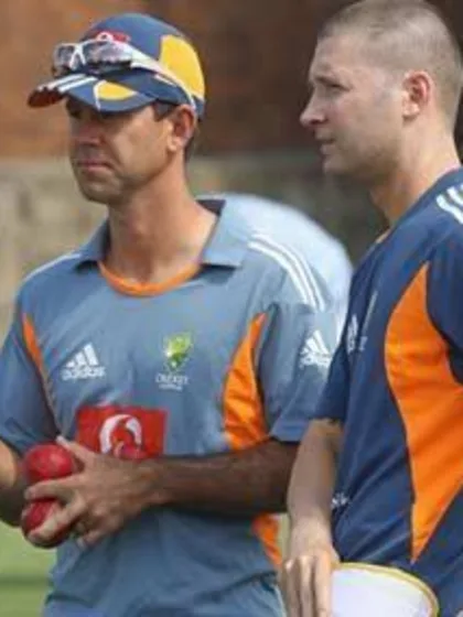 Clarke happy to run things past Ponting