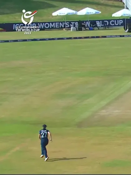 Logo of Wicket-Zaida-James-England-U19s-Women v West-Indies-U19s-Women ICC U19W T20WC 2023