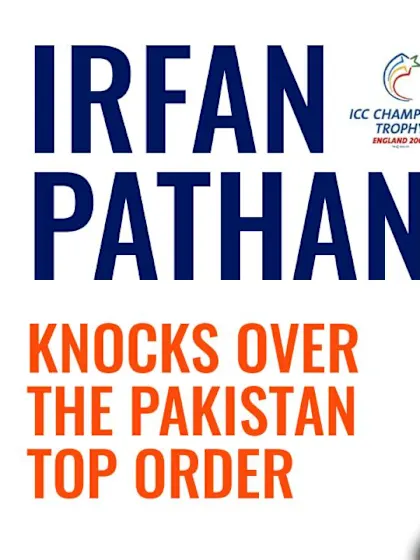 Irfan Pathan rattles Pakistan top order | CT 04