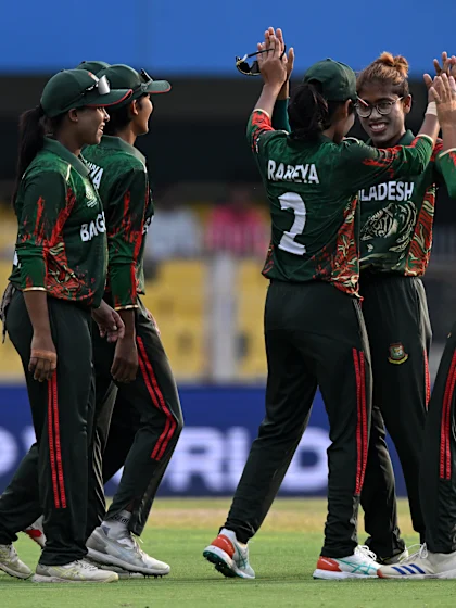 LIVE: Athapaththu falls, Bangladesh two down in CWC25 clash