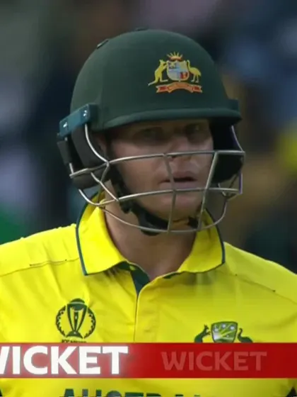 Steve Smith - Wicket - Australia vs Pakistan