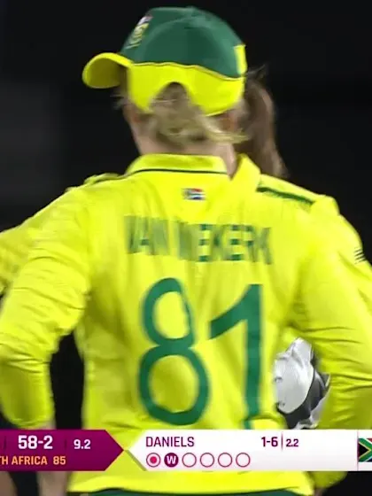 ENG v SA: Nat Sciver bowled around her legs