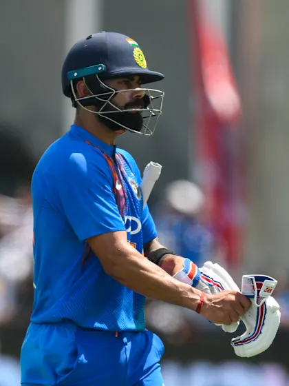 Kohli reprimanded for inappropriate shoulder contact with Hendricks