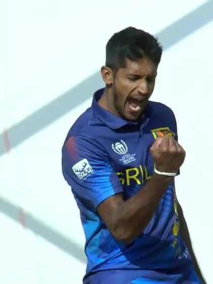 Logo of Aqib Ilyas - Wicket - Sri Lanka vs Oman