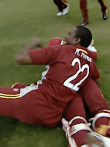 Logo of West Indies crowned champions | Sobha Realty Greatest Moments | Champions Trophy 2004