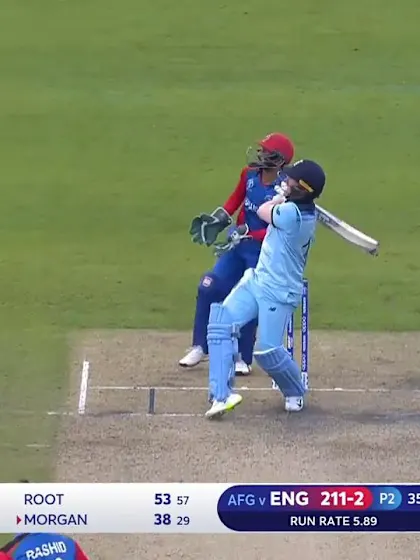 CWC19: ENG v AFG - Bira 91 Super Sixes - Eoin Morgan