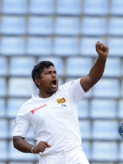 Sri Lanka spinners dominate on another rain-hit day