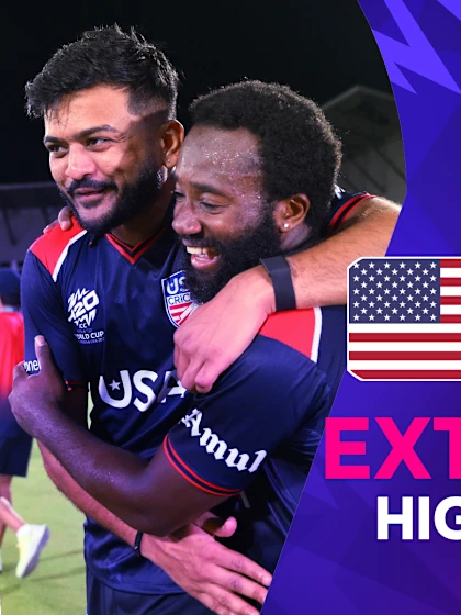 Jones' amazing innings guides co-hosts home | USA v Canada | T20 World Cup