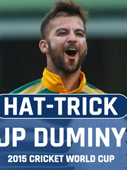 World Cup Hat-Tricks: JP Duminy shines in Sydney | CWC 2015