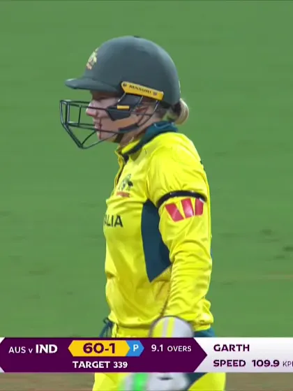 Smriti Mandhana - Wicket - India Women vs Australia Women
