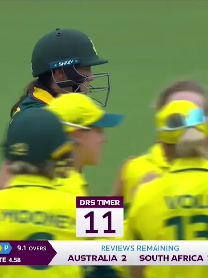 Tazmin Brits - Wicket - Australia Women vs South Africa Women