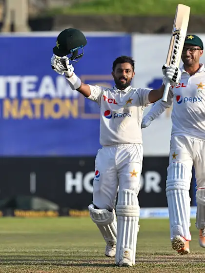 Saud Shakeel makes a Bradmanesque start to Test career