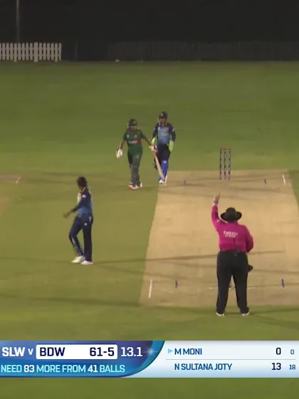 Logo of Ritu Moni - Wicket - Sri Lanka Women vs Bangladesh Women
