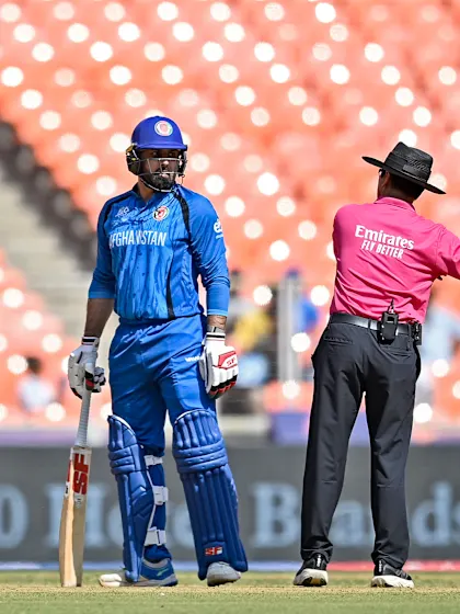 Afghanistan all-rounder sanctioned for South Africa incident