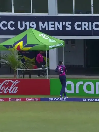 Usman Khan with a Six vs. Scotland