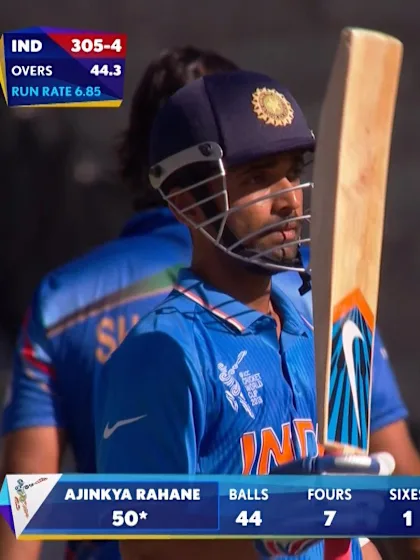 IND vs AFG –  Match Hero – Ajinkya Rahane