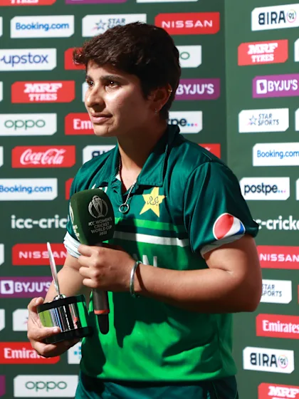 Nida dedicates momentous victory to Pakistan supporters