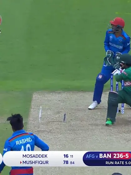 Logo of CWC19: BAN v AFG - Mushfiqur gets a well made 83 