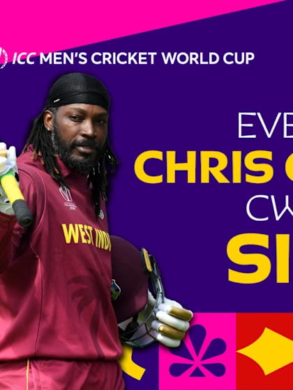 Every Chris Gayle six at the Cricket World Cup
