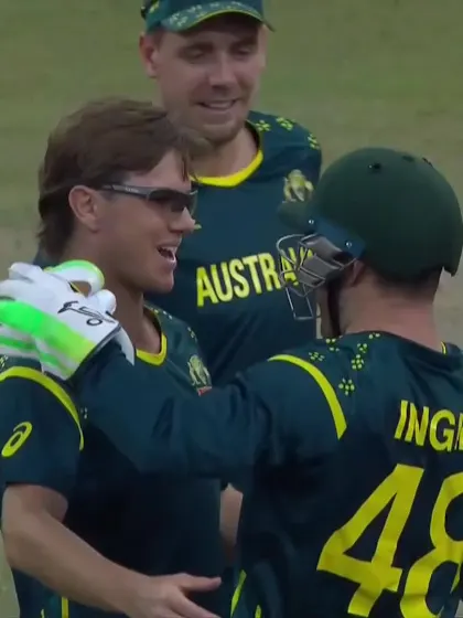 Gareth Delany - Wicket - Australia vs Ireland