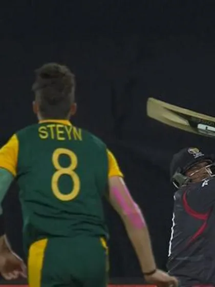 Naveed Smashes Steyn For 93 Metre Six!